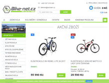 Tablet Screenshot of bike-net.cz